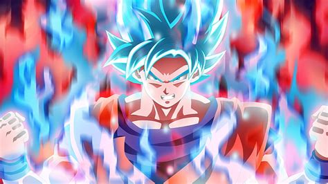 3840x2160px | free download | HD wallpaper: Son Goku SSJ Blue King Kai ...