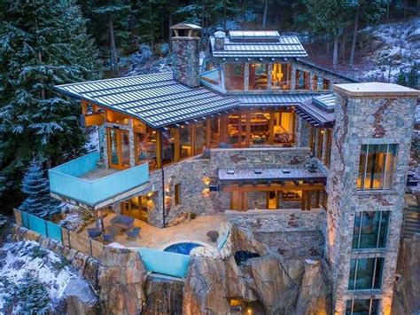 Enchanting Cave Mansion in BC Built into a Mountain