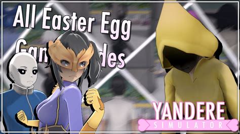 All Easter Egg Game Modes - Yandere Simulator Demo - YouTube