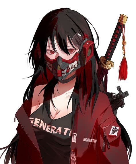 Generate Labs Art Studio - Cyberpunk Anime NFT Character