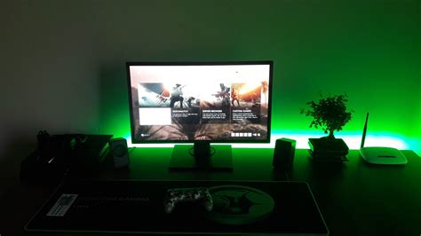 Very clean PS4 gaming setup. | Gaming setup, Setup, Games