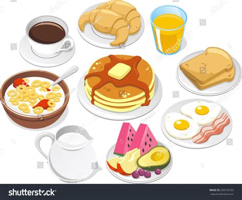 Breakfast Menu, Vector illustration cartoon. #Sponsored , #sponsored, #Menu#Breakfast#Vector#ca ...