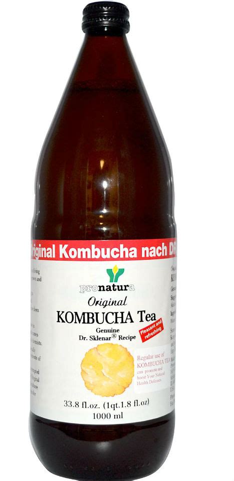 Green Tea Kombucha 33.8 oz, $15.48ea from PRONATURA!