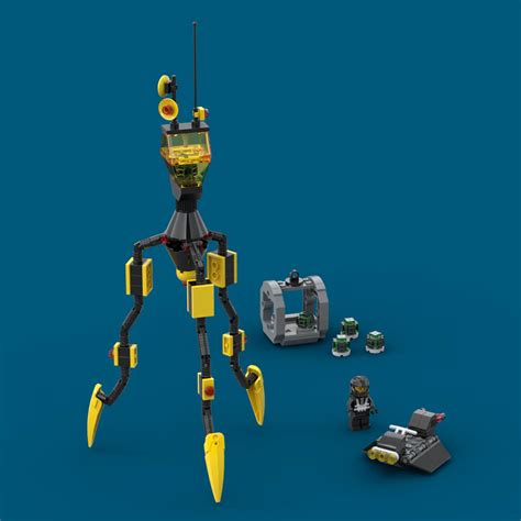 LEGO IDEAS - Exploring The Cosmos - Vehicle: Blacktron Data-Tripod