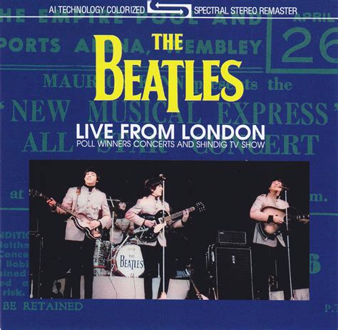 Beatles (Cd/Dvd) Live From London – Poll Winners Concerts And Shindig ...