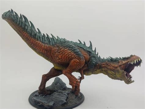 T-rex Lord of the Print Dnd Miniatures RPG Role Playing - Etsy