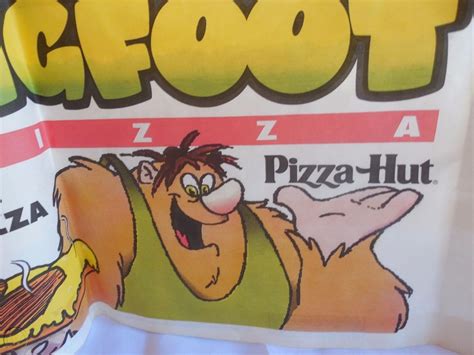 Pizza Hut's BigFoot Pizza