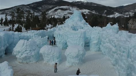 Go inside Colorado’s magical ice castle