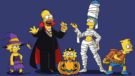 Simpsons Halloween Wallpapers - Top Free Simpsons Halloween Backgrounds - WallpaperAccess