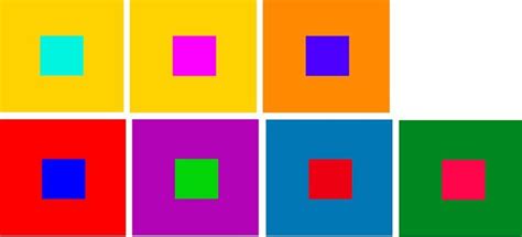 The Science of Color Contrast — An Expert Designer’s Guide Paint Chip Art, Square Art, Color ...