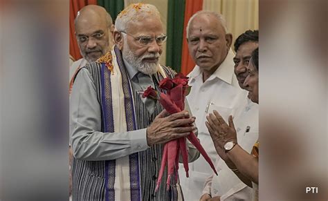 PM Modi Receives Rousing Welcome At BJP Headquarters For G20 Success