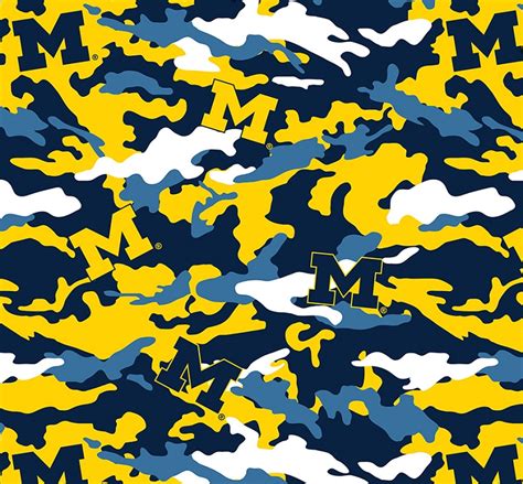 FLEECE University of Michigan™ Wolverines™ Camouflage Design College ...