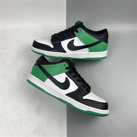 Nike SB Dunk Low Classic Green/Black-White For Sale – The Sole Line