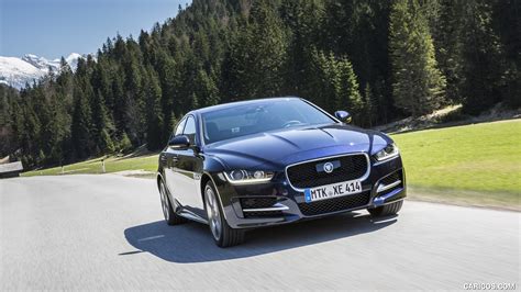 2017 Jaguar XE 2.0d AWD R-Sport (Diesel, Color: Dark Sapphire Blue) - Front | HD Wallpaper #20 ...