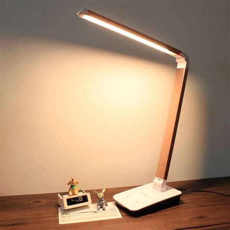 4 Level Touch Dimmer LED Desk Lamps Folding Table LED Lamba USB ...