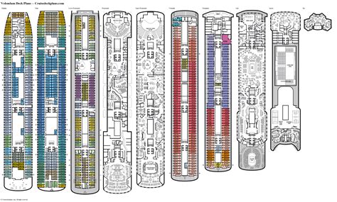 Volendam Deck Plans, Diagrams, Pictures, Video