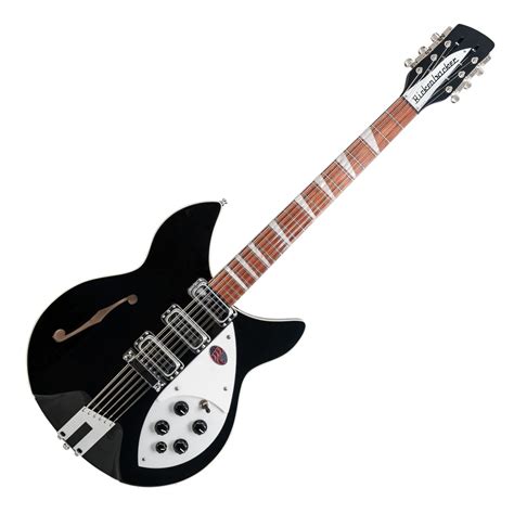 Rickenbacker 1993 PLUS 12 String Electric Guitar, JetGlo at Gear4music.com