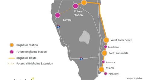 Brightline proposes potential Florida station spots - Tampa Bay ...