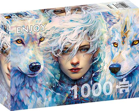 Puzzle Jack Frost Enjoy-Puzzle-2193 1000 pieces Jigsaw Puzzles - Wolves - Jigsaw Puzzle