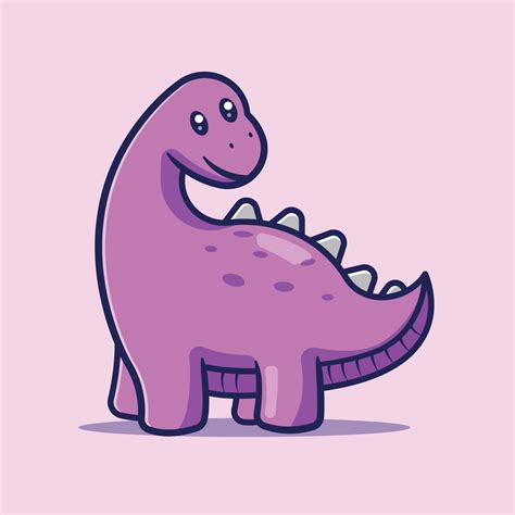 Cute dinosaur cartoon vector illustration 9946454 Vector Art at Vecteezy