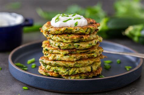 Healthy Zucchini Fritters (5 Ingredients) - Momsdish