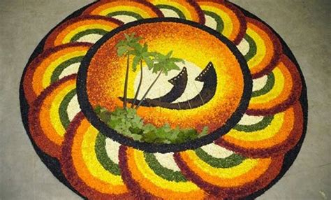 Best Pookalam Designs From Simple Designs To Award Winning Designs ...