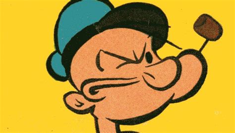 Popeye Cartoon Face