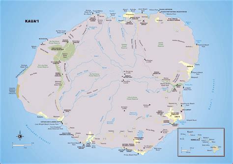 Kauai Island Map Hotels - map : Resume Examples #QJ9e3BEVmy