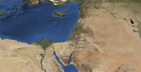 Deuteronomy Geocoding