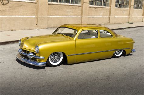 Download Lowrider Hot Rod 1951 Ford Custom Vehicle Ford Custom HD Wallpaper