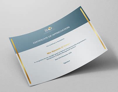 Paper Certificate Projects | Photos, videos, logos, illustrations and branding on Behance