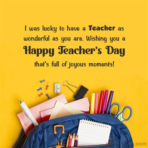 190+ Teachers Day Wishes, Messages and Quotes