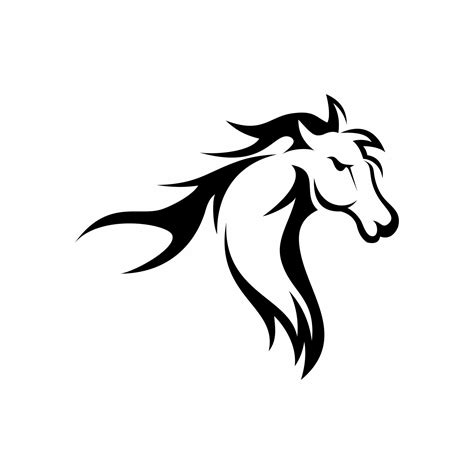 horse vector logo 7688835 Vector Art at Vecteezy