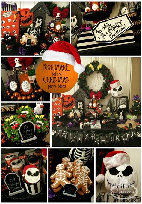 Nightmare before Christmas party ideas. I love the … | Nightmare before ...