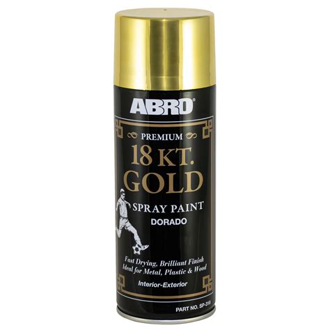 Premium 18 Kt. Gold Spray Paint - ABRO