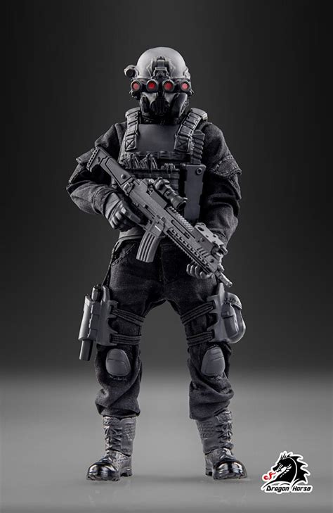 SCP Foundation Series MTF Alpha-1 Red Right Hand DH-S001 1:12 Scale Action Figure ...