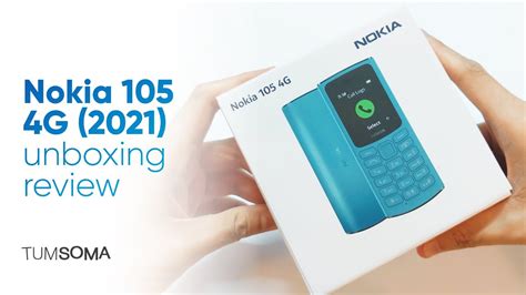 Nokia 105 4G (2021) Blue - Unboxing Review - YouTube