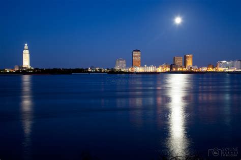 Baton Rouge, Louisiana Skyline