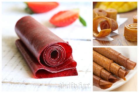 Homemade Fruit Roll Up Recipes | ThriftyFun