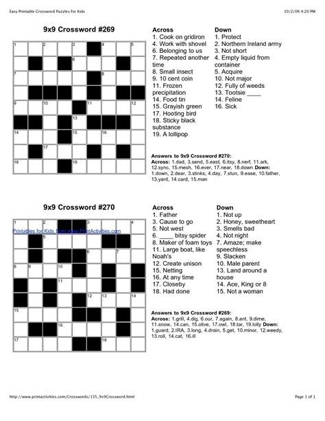 Free daily crosswords - gaqust