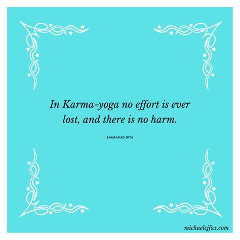 7 Inspiring Karma Quotes from the Gita | by Michael C.J. Fox | Medium