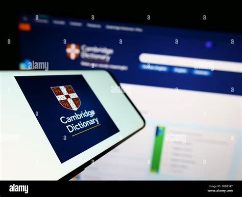 Cambridge dictionary logo hi-res stock photography and images - Alamy