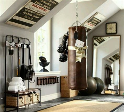 Pottery Barn Old School Gym.....Love! | Home gym | Pinterest