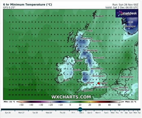 UK snow forecast: Met Office confirms snow TOMORROW away as UK temperatures plunge to -7 next week