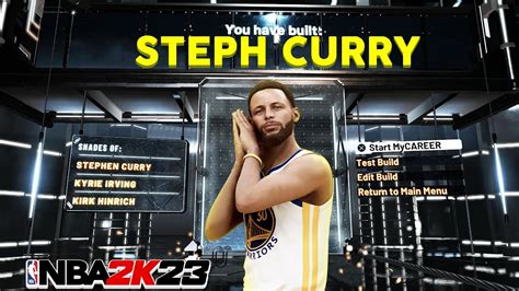 Steph Curry Best Point Guard Build in NBA 2K23 - YouTube