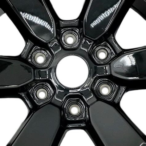 18" Single 18x8 Polished Black Wheel For Dodge RAM 1500 2019-2022 OEM ...