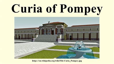 Curia of Pompey - YouTube