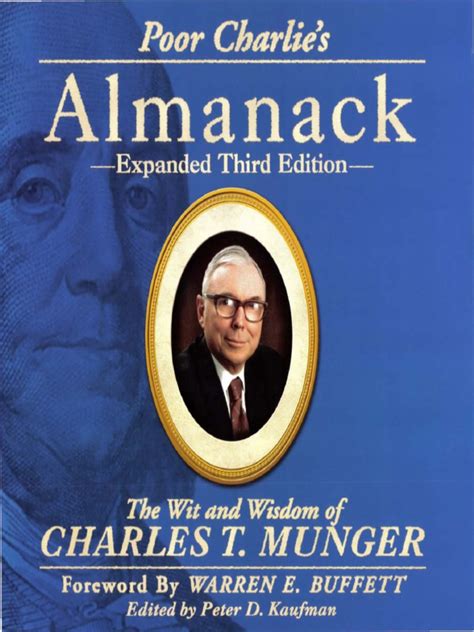 Poor Charlie's Almanack by Charles T. Munger.pdf | Science ...