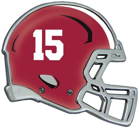 Alabama Crimson Tide Auto Emblem - Helmet - Sports Fan Shop