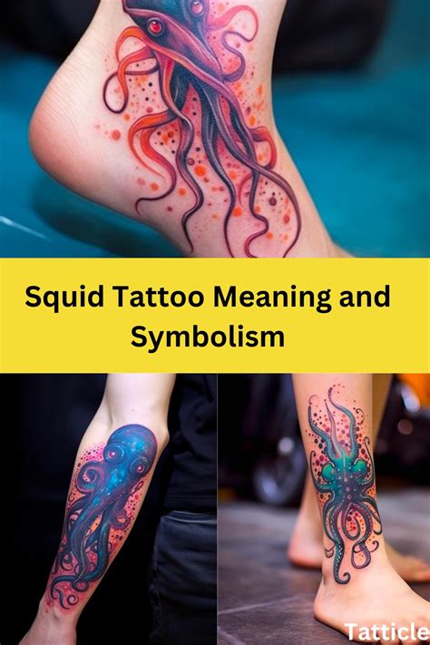 Squid Tattoo Meaning and Symbolism - Tatticle